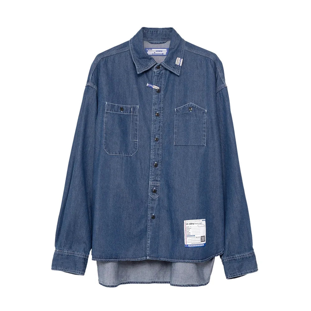 Maison MIHARA YASUHIRO / Cotton Tencel Denim Long-sleeve Shirt (I12SH002)
