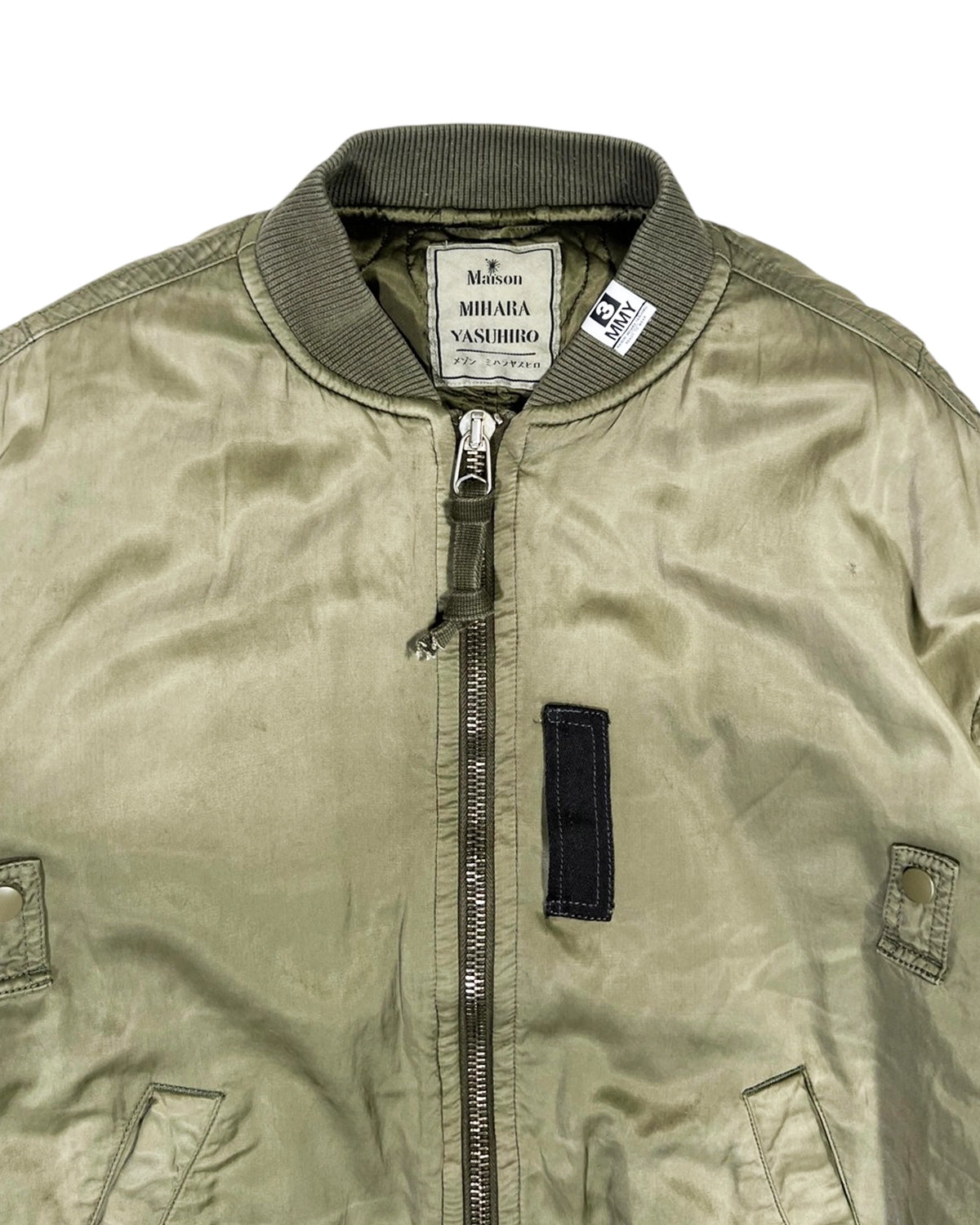 Maison MIHARA YASUHIRO / AGED FLIGHT JACKET (J15BL151)