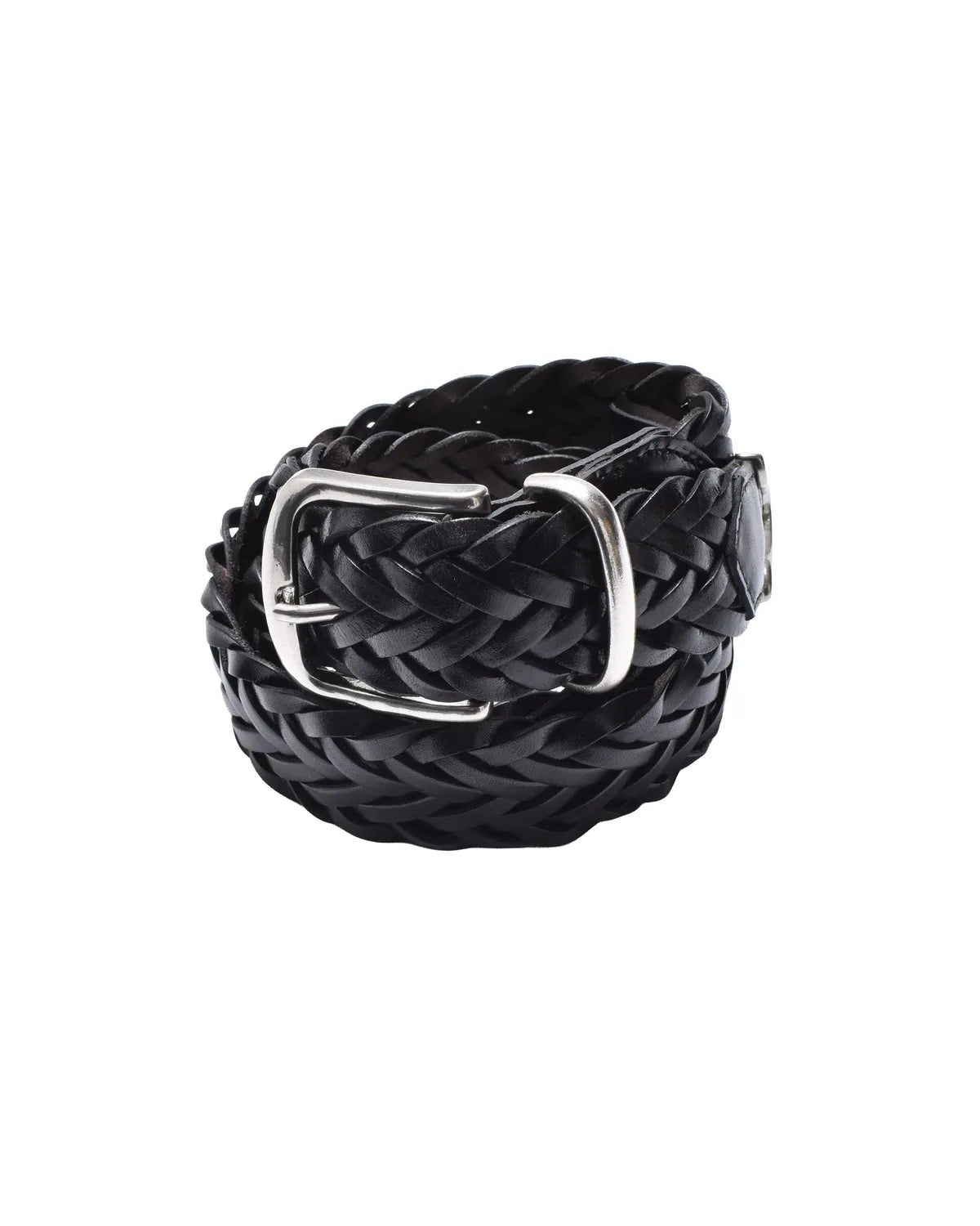 MINEDENIM の Leather Semi Wide Mesh Belt (MDLBT003)