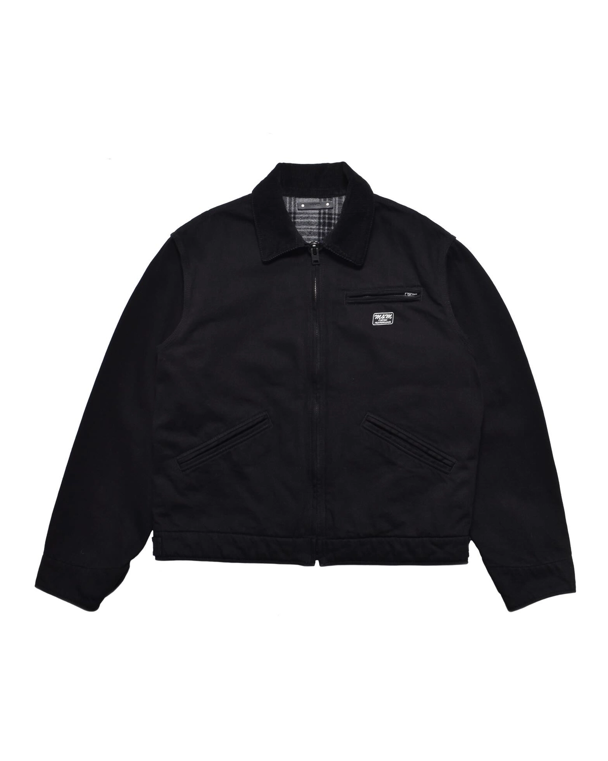 MINEDENIM × M&M の M&M MINEDENIM Black Denim Detroit Jacket (MND-MM81)