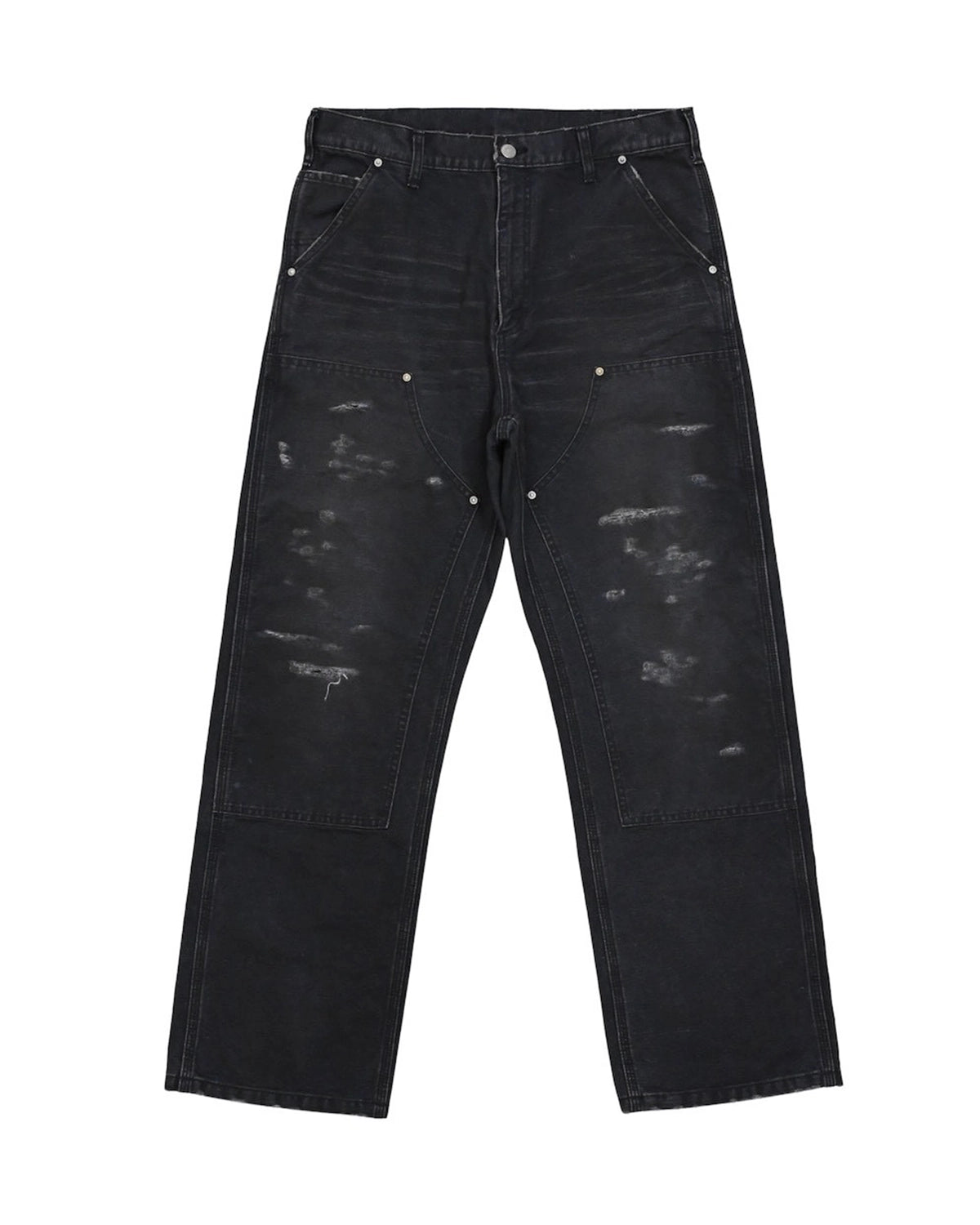 MIYAGIHIDETAKA -Rafu- の Damaged Work Pants (MH048)