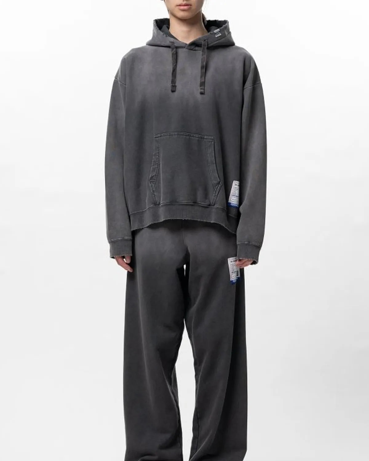 Maison MIHARA YASUHIRO in・stru(men-tal). / Sun Faded Like Distressed Hoodie (I16HD561)