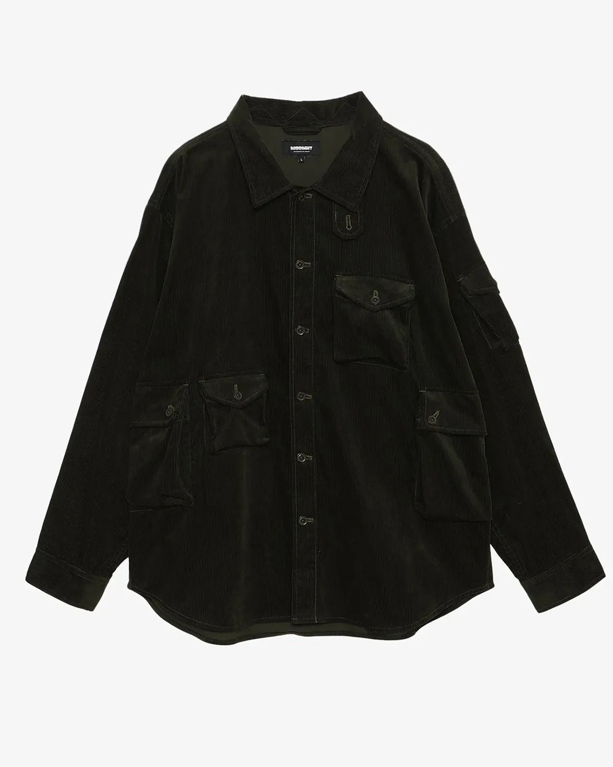 MODMNT の CORDUROY UTILITY CPO SHIRT (M2520-1I016F)