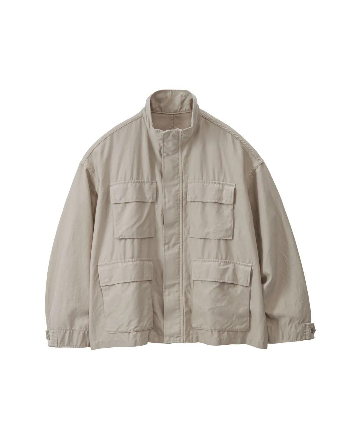 Graphpaper / Cotton Cupro Back Satin Military Jacket (GM253-30344)
