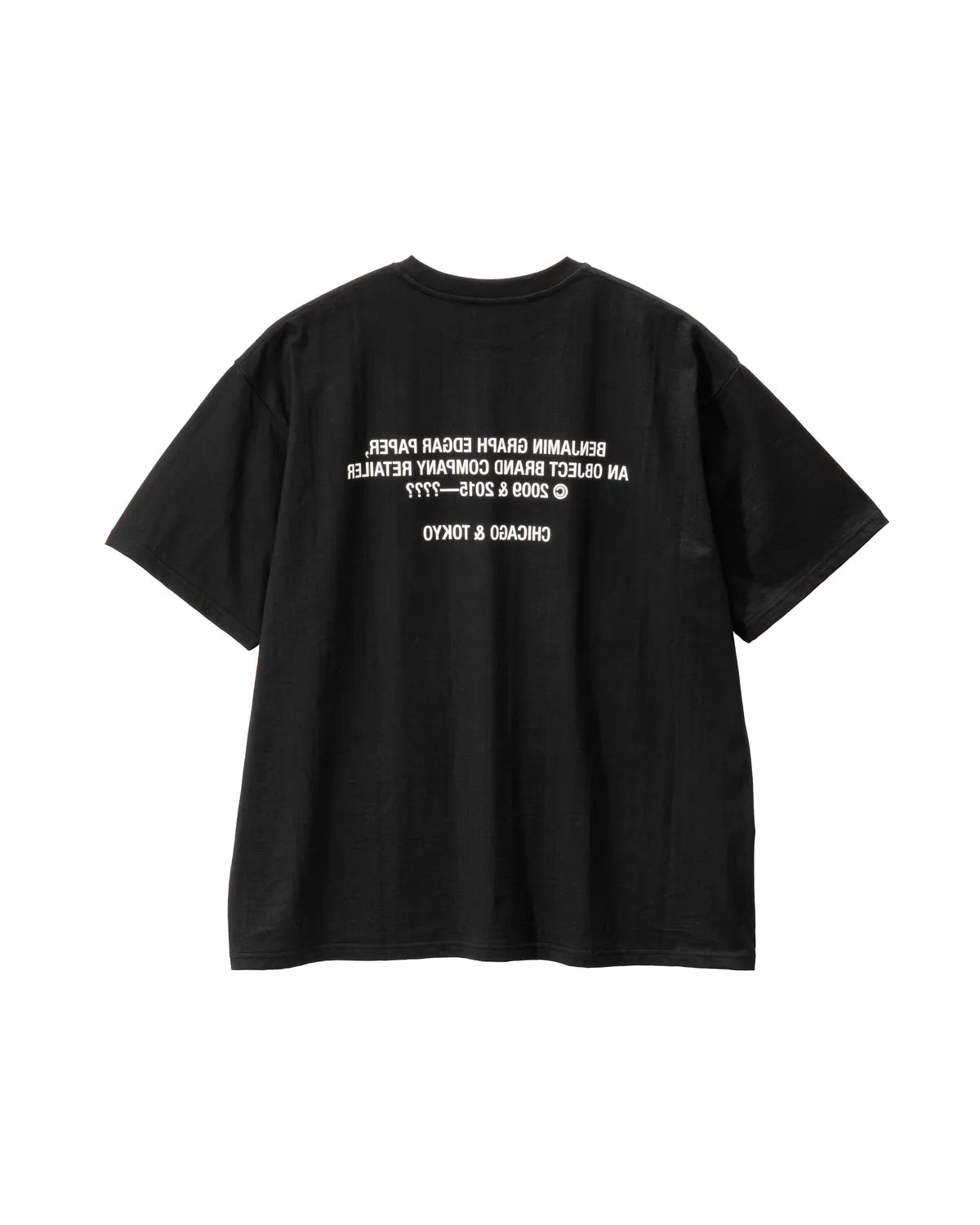 Graphpaper × BENJAMIN EDGAR / BENJAMIN GRAPH EDGAR PAPER S/S Oversized Tee (GU252-70023BE)