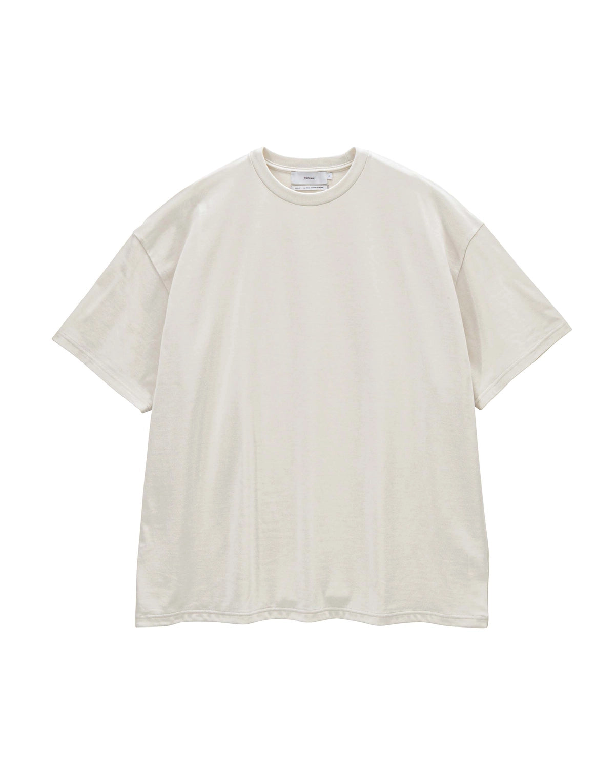 Graphpaper / Tri Spun Cotton S/S Oversized Tee (GM261-70351)