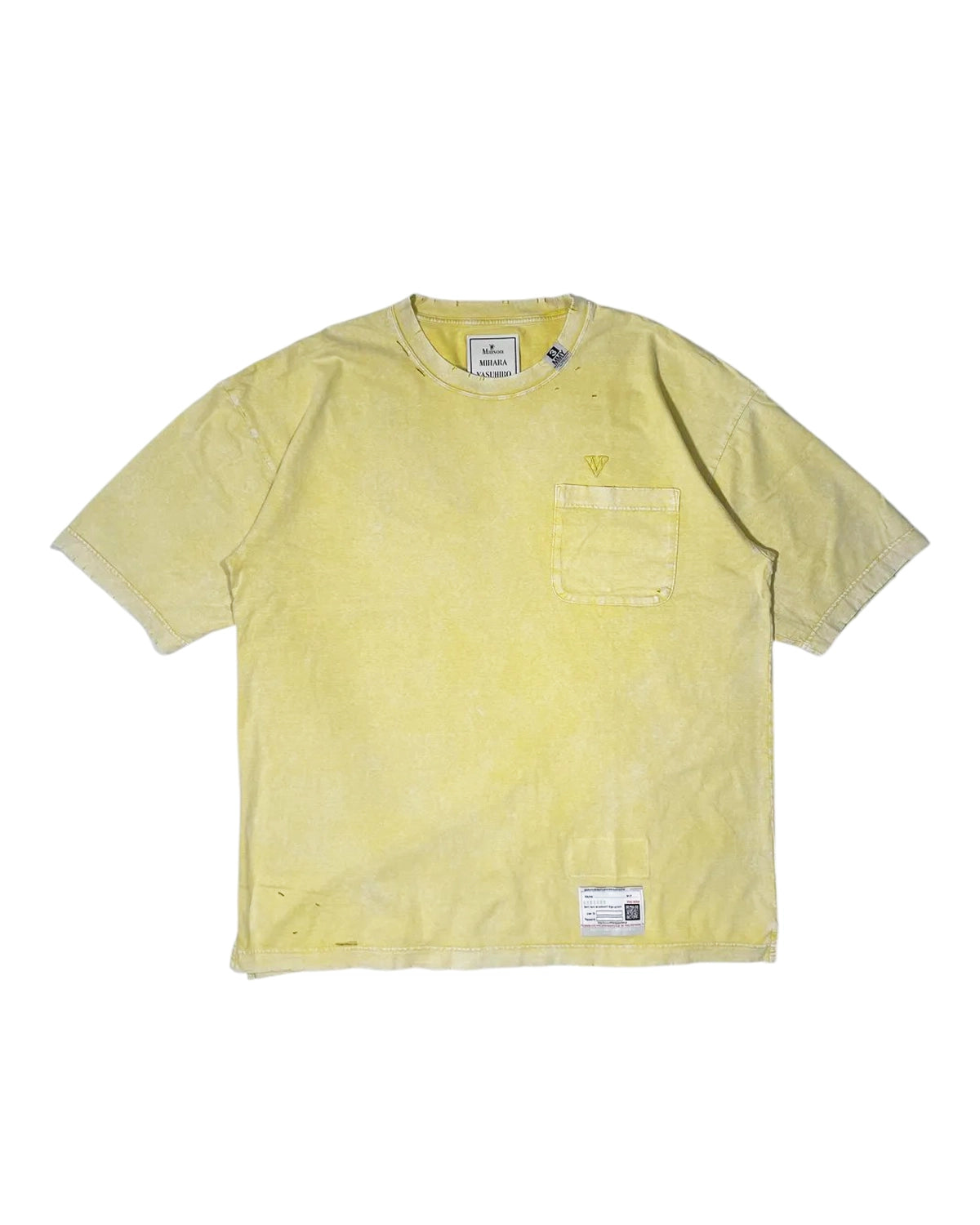 Maison MIHARA YASUHIRO の BLEACHED TEE (A15TS632)