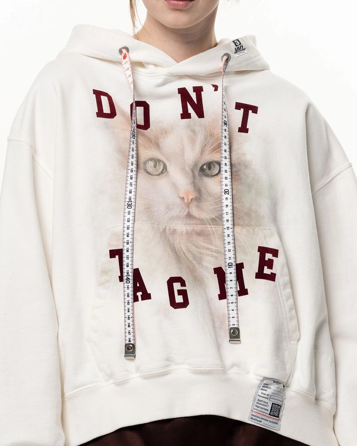 Maison MIHARA YASUHIRO の CAT PRINTED HOODIE (K17HD741)