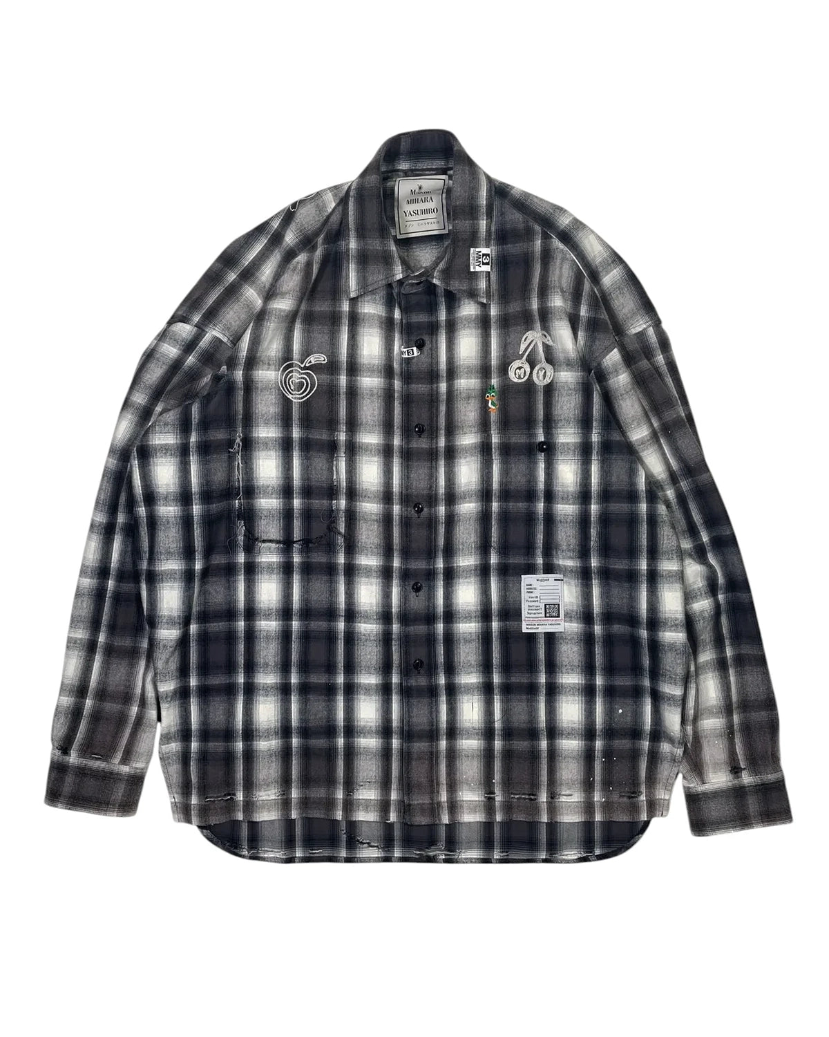 Maison MIHARA YASUHIRO の CHECK L/S SHIRTS (J15SH181)