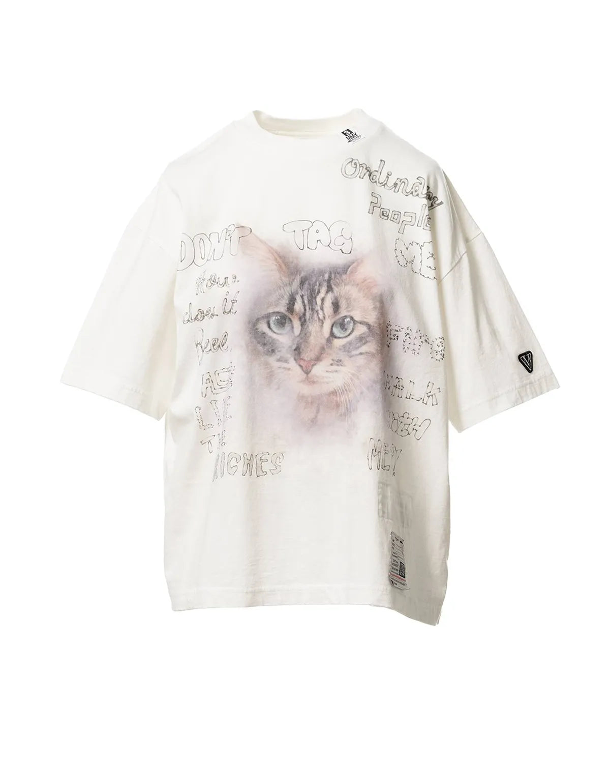 Maison MIHARA YASUHIRO キャットプリントTシャツ Maison MIHARA YASUHIRO - キャットプリントティーシャツ - CAT