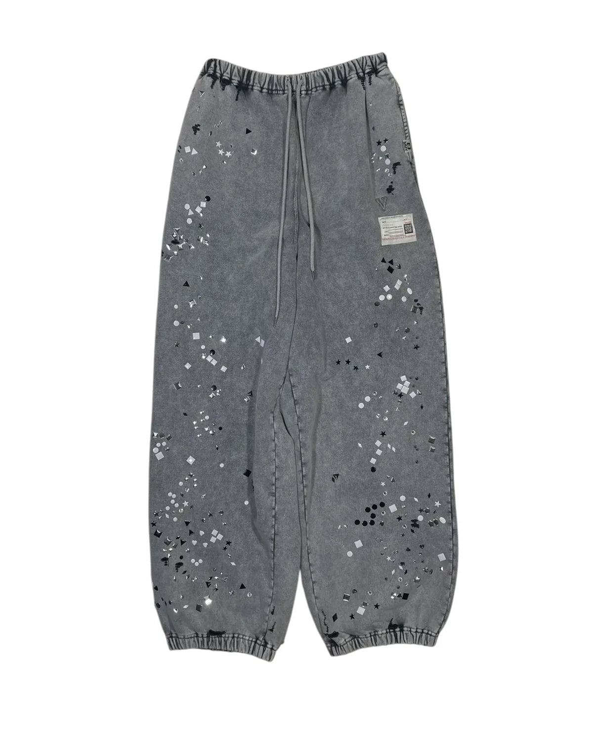 Maison MIHARA YASUHIRO の EMBELLISH BLEACH PANTS (A15PT563)