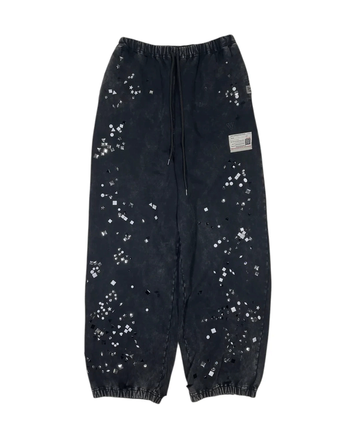 Maison MIHARA YASUHIRO の EMBELLISH BLEACH PANTS (A15PT563)