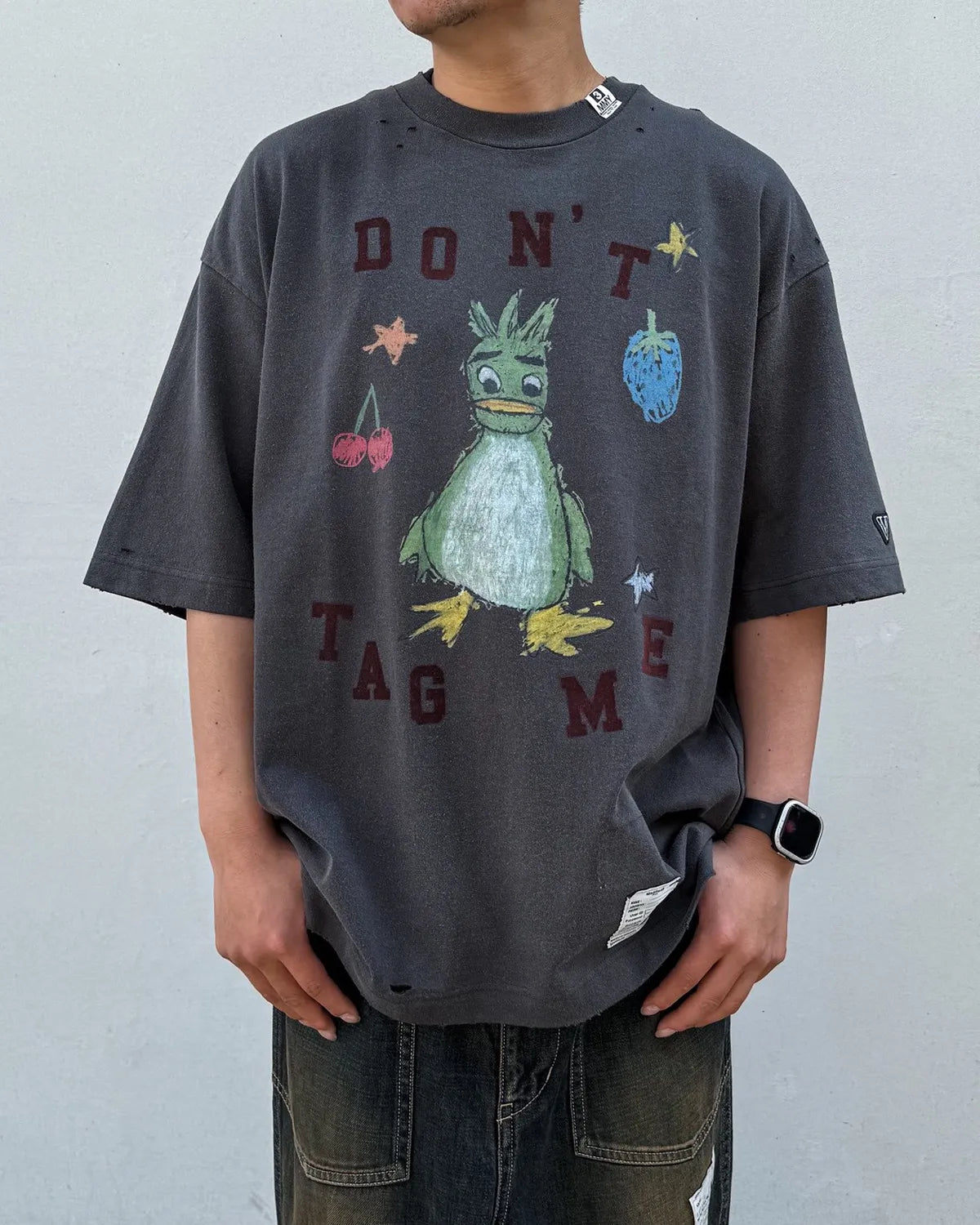 Maison MIHARA YASUHIRO の KIDS DOODLE TEE (J17TS811)