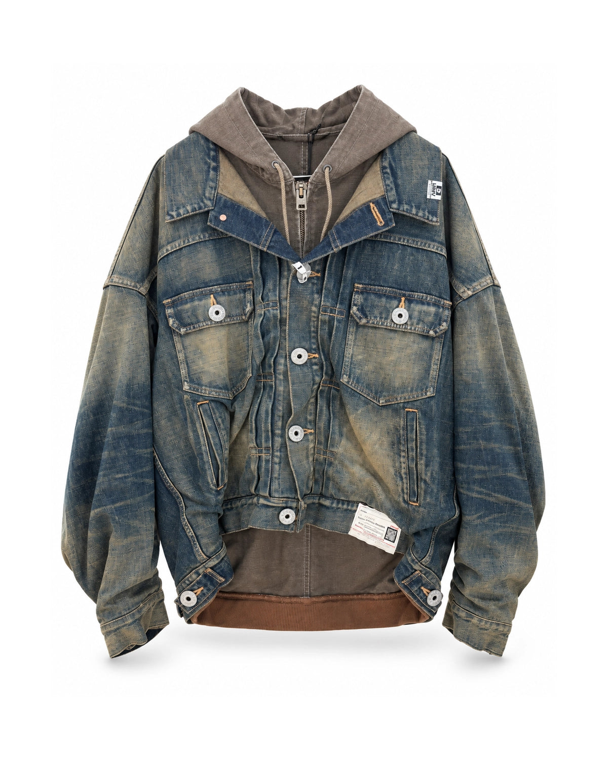 Maison MIHARA YASUHIRO / Shifted Layer Denim Jacket | 公式通販