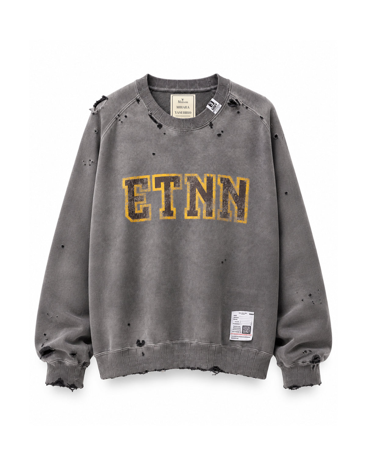 Maison MIHARA YASUHIRO の Sun Faded Like Sweatshirt (J17PO723)