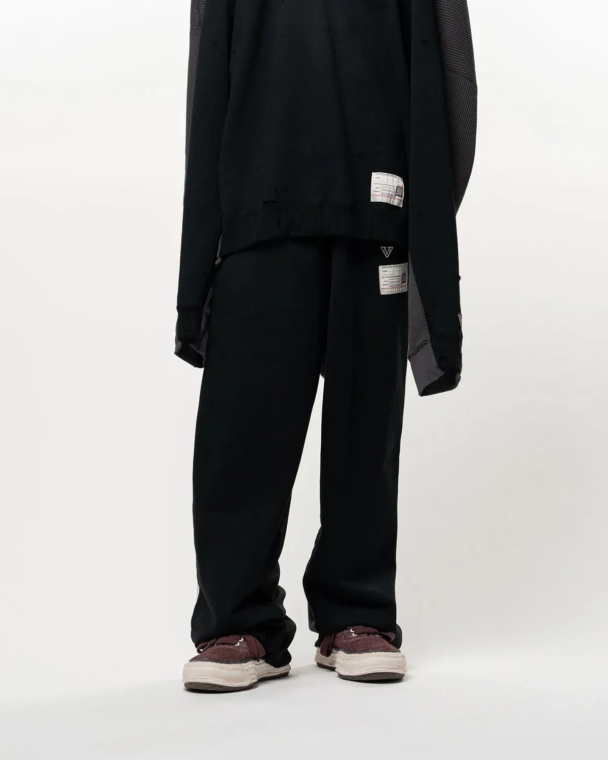 Maison MIHARA YASUHIRO の Track Pants Combined Sweat Pants (A17PT572)