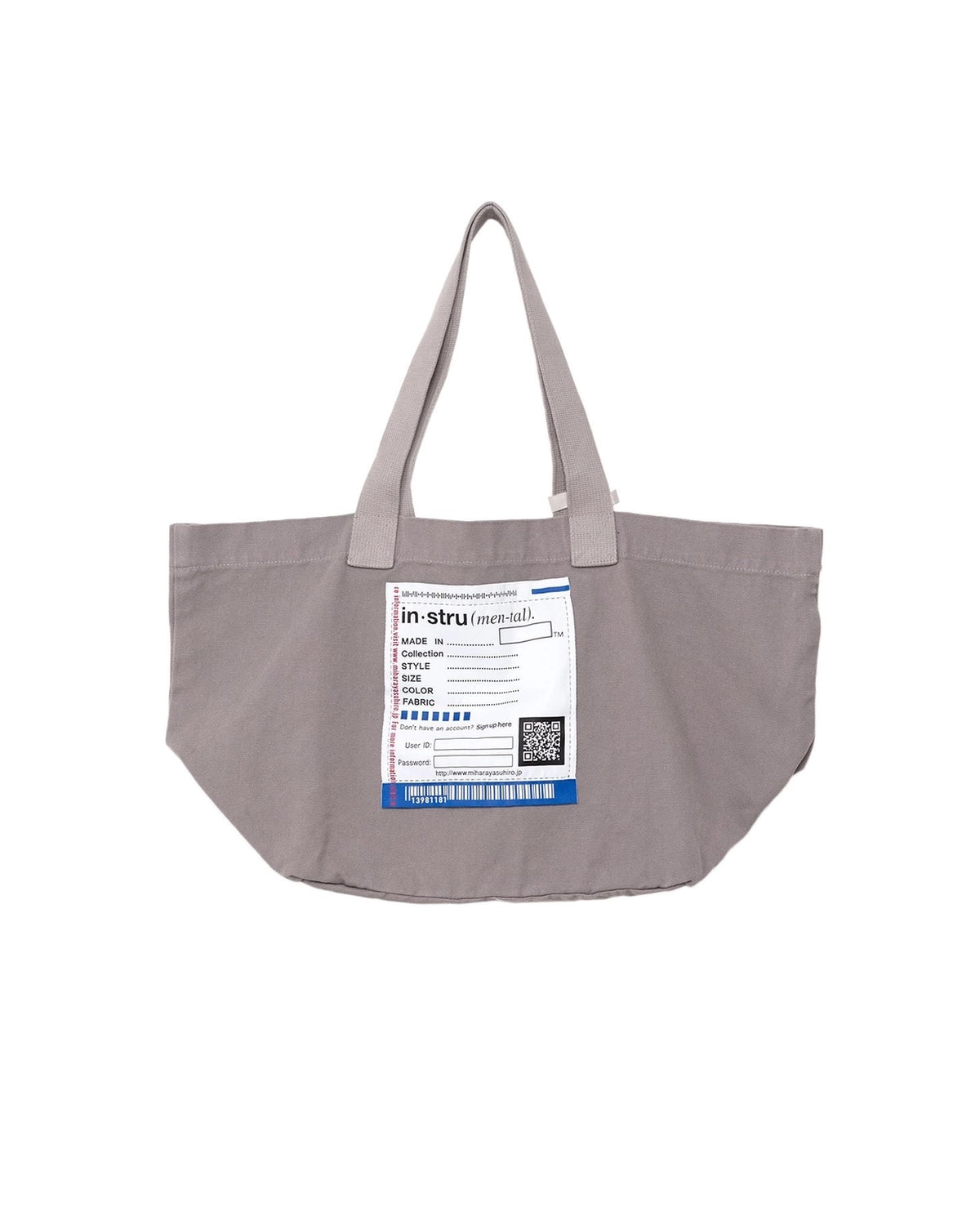 Maison MIHARA YASUHIRO in・stru(men-tal). / Big Name Tote Bag (I12BG701)