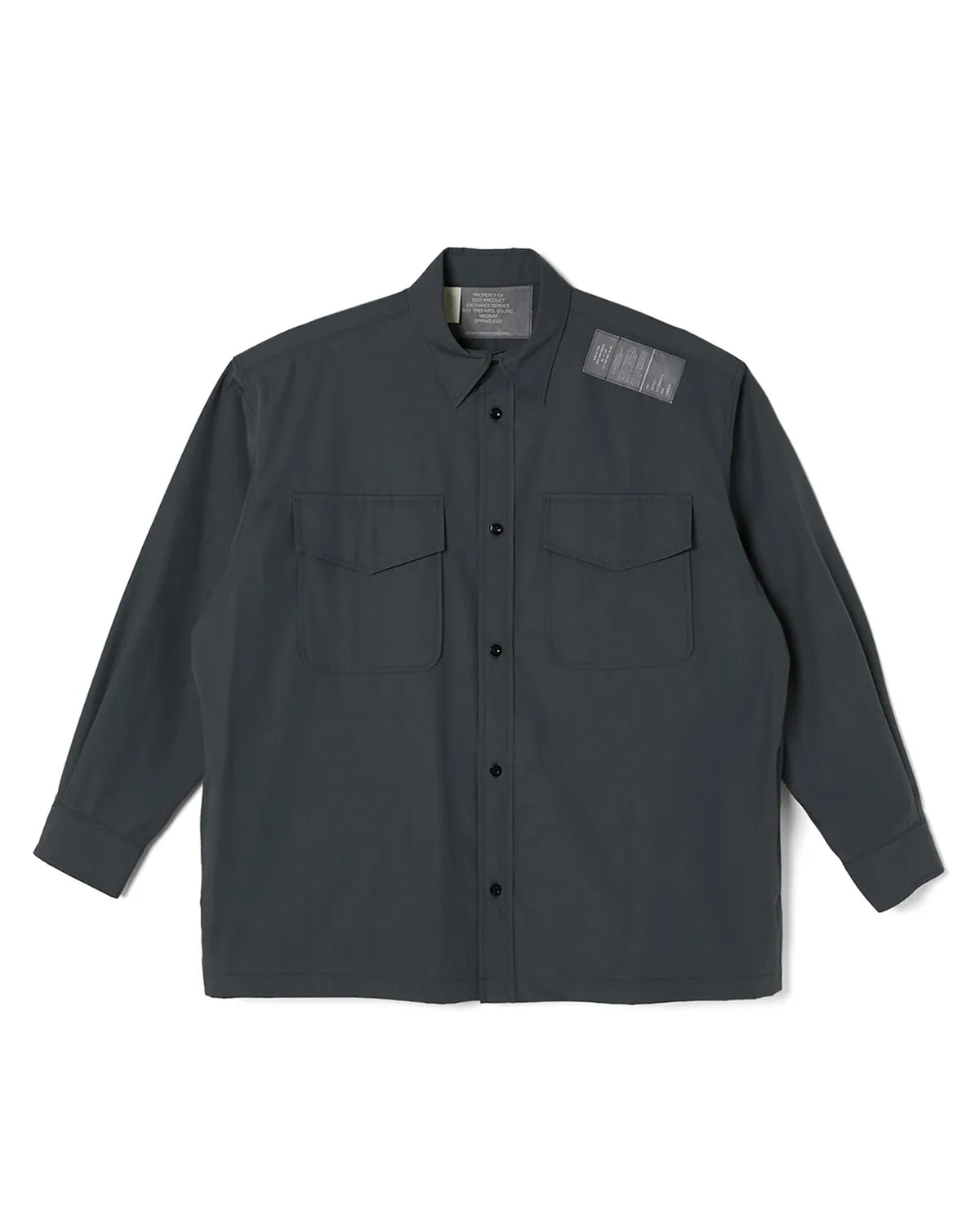 NHOOLYWOOD POCKET SHIRT 黒 エヌハリ N.HOOLYWOOD(N.ハリウッド)の NHOOLYWOOD POCKET SHIRT 黒 エヌハリ N.HOOLYWOOD(N.ハリウッド)の