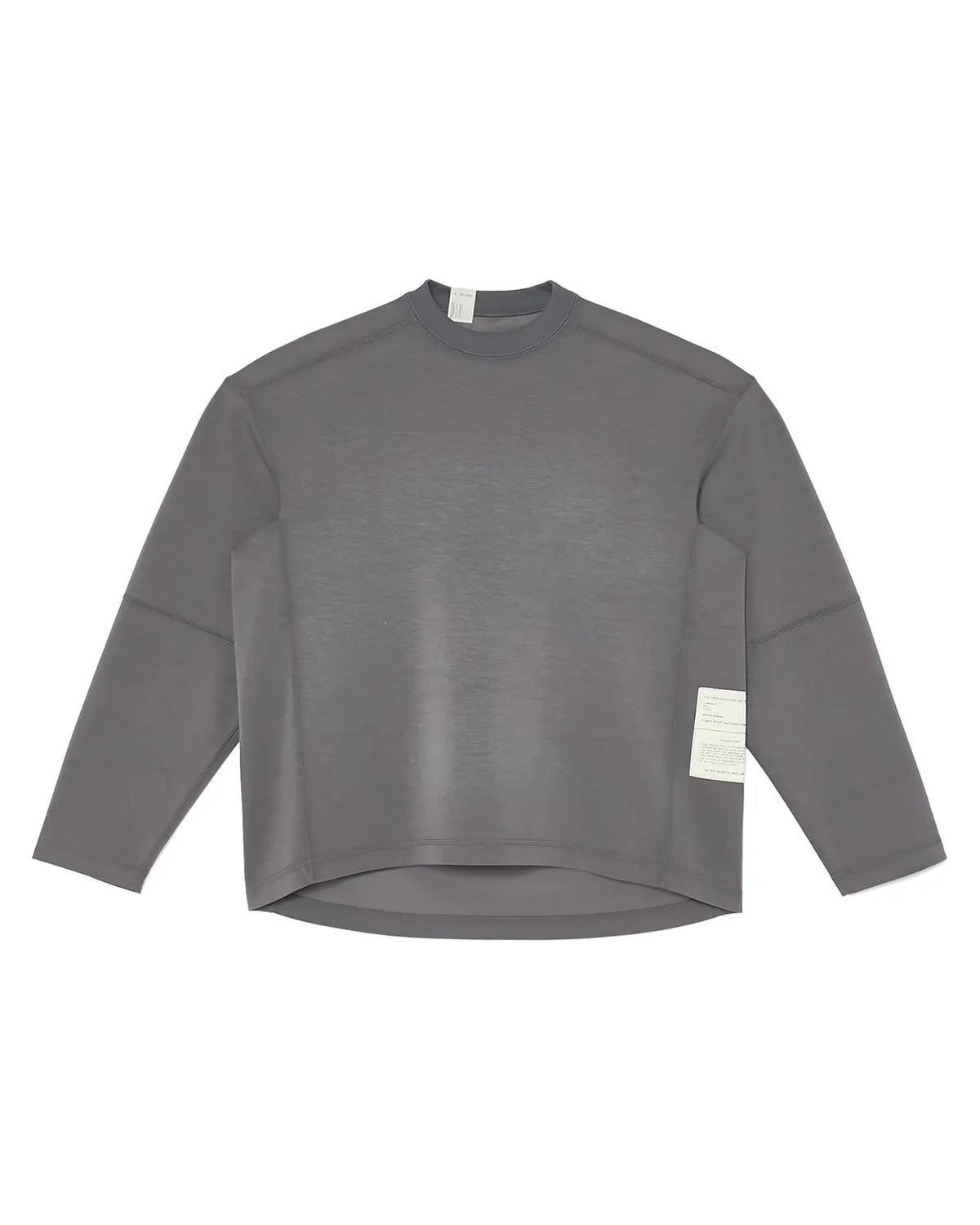 N.HOOLYWOOD 長袖シャツ 新品 グレー 1332 N.HOOLYWOOD (エヌハリウッド) / PANELLED LONG SLEEVE T-SHIRT | 公式
