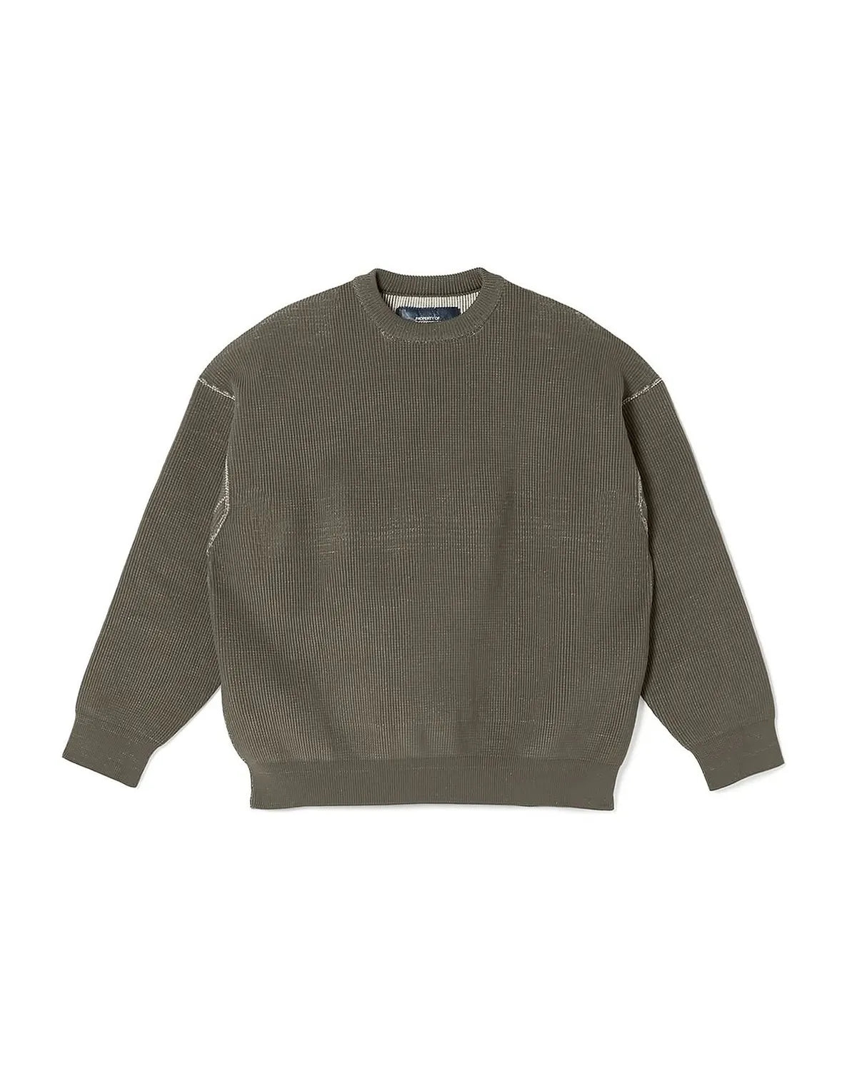 N.HOOLYWOODクルーネックニット36グレーコンパイル2022スウェット N.HOOLYWOOD COMPILE トレーナー スウェット CREWNECK SWEATSHIRT