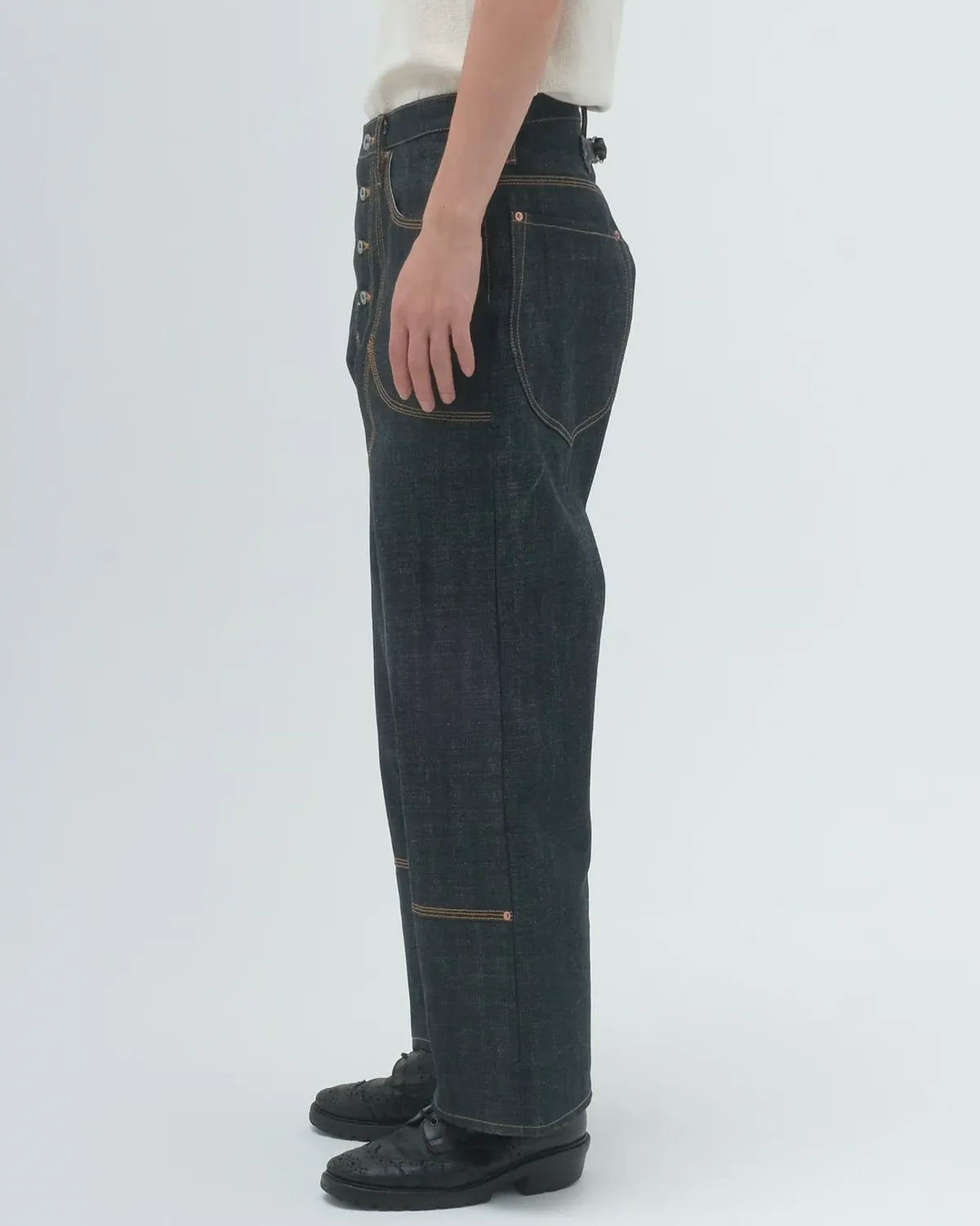 SUGARHILL / CLASSIC DOUBLE KNEE DENIM PANTS (CLASS003)