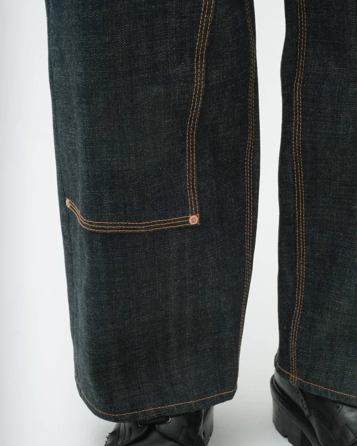 SUGARHILL / CLASSIC DOUBLE KNEE DENIM PANTS (CLASS003)