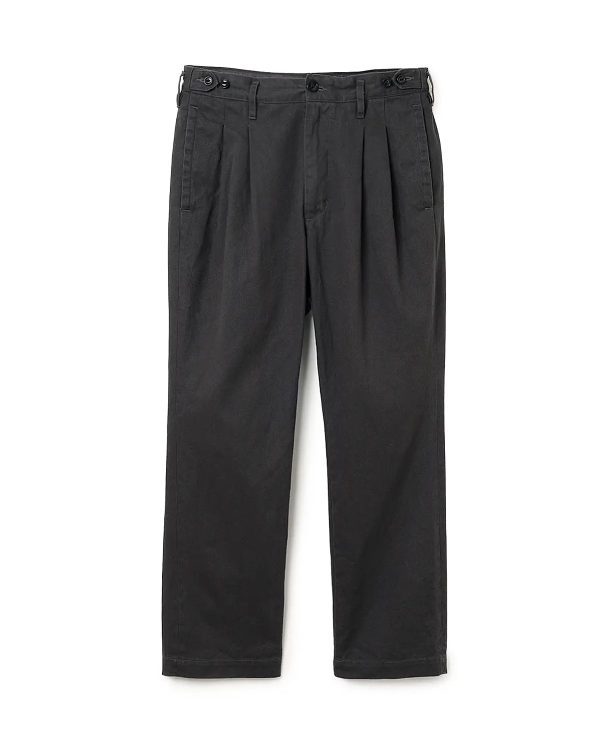 NONNATIVE / OFFICER CHINO TROUSERS COTTON TWILL PIGMENT DYE (NN-P4816)