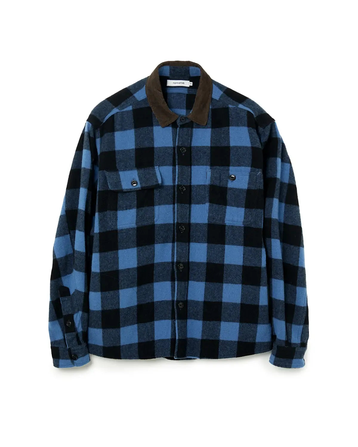 NONNATIVE の WORKER SHIRT JACKET WOOL NYLON BUFFALO CHECK (NN-SJ4903)