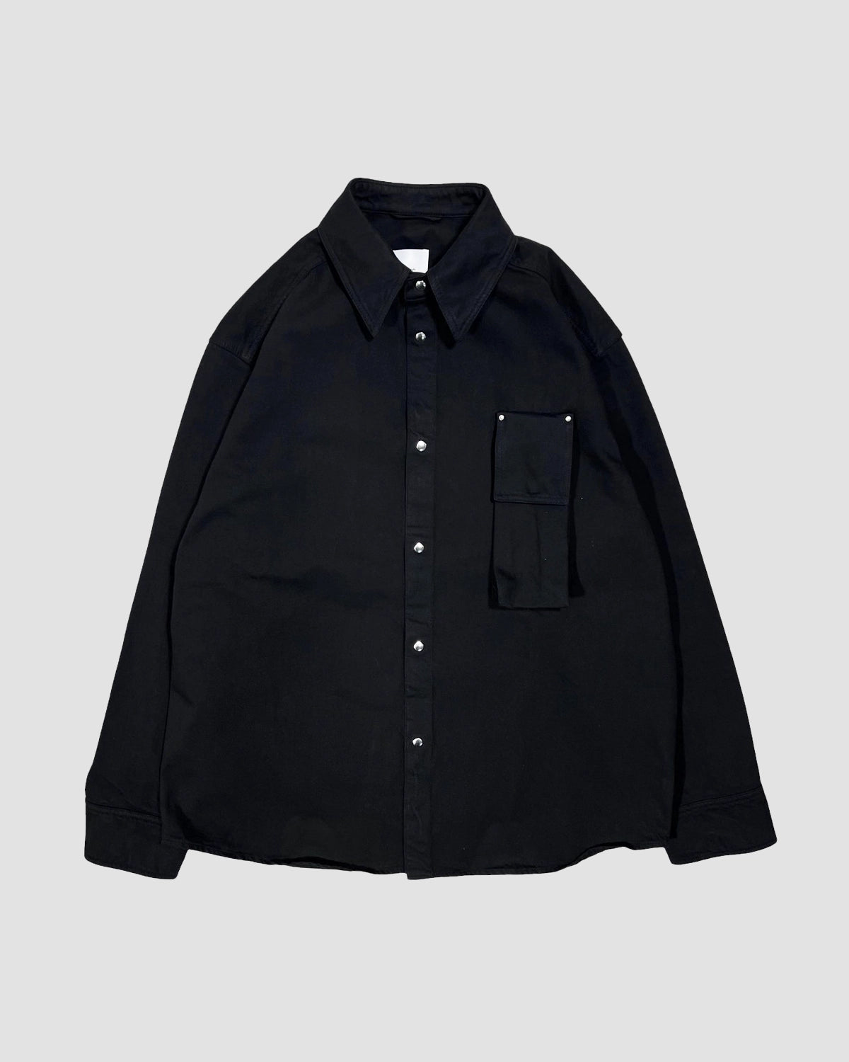 OAMC の Black Denim Shirt (OA5SMS15BPT)