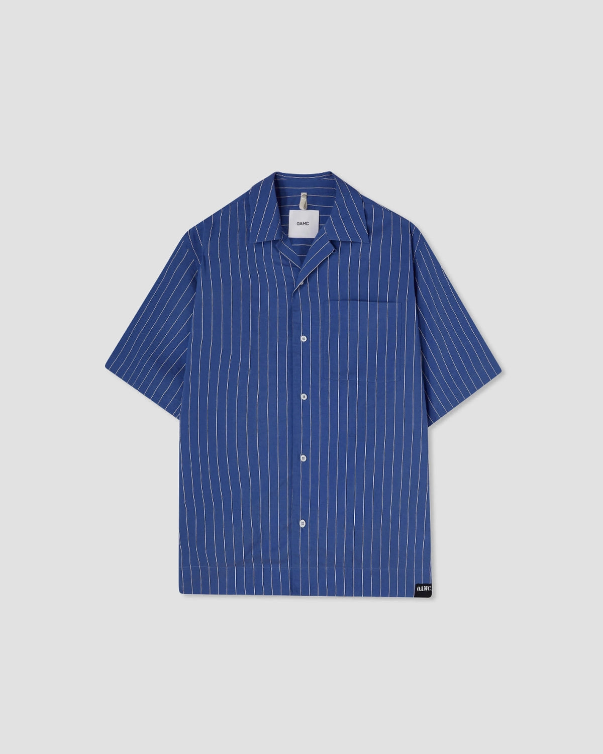 OAMC(オーエーエムシー) / Blue Striped Ss Shirt | 公式通販 OAMC(オーエーエムシー) / Blue Striped Ss Shirt | 公式通販