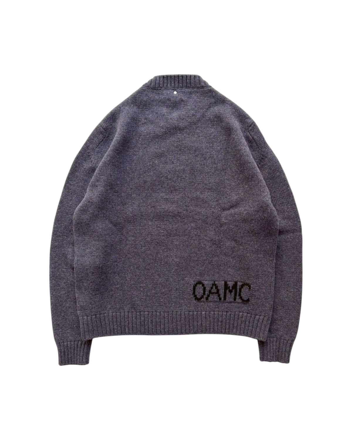 OAMC の ROUND NECK COLLAR WITH LOGO (OAF5MM08AP)