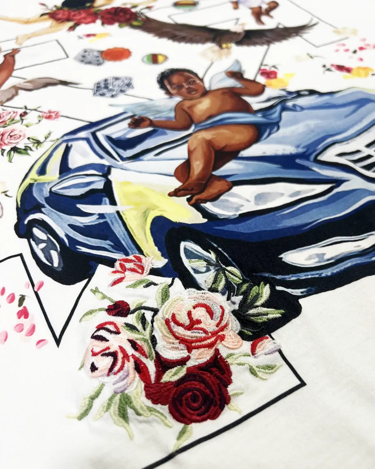 Off-White™ / FRESCO ARROW SKATE S/S TEE (OMAS25-RTW0043)