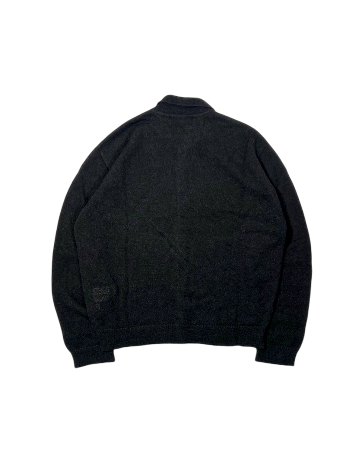 OUR LEGACY / EVENING POLO Black Fuzzy Alpaca (M4213ECFSE)