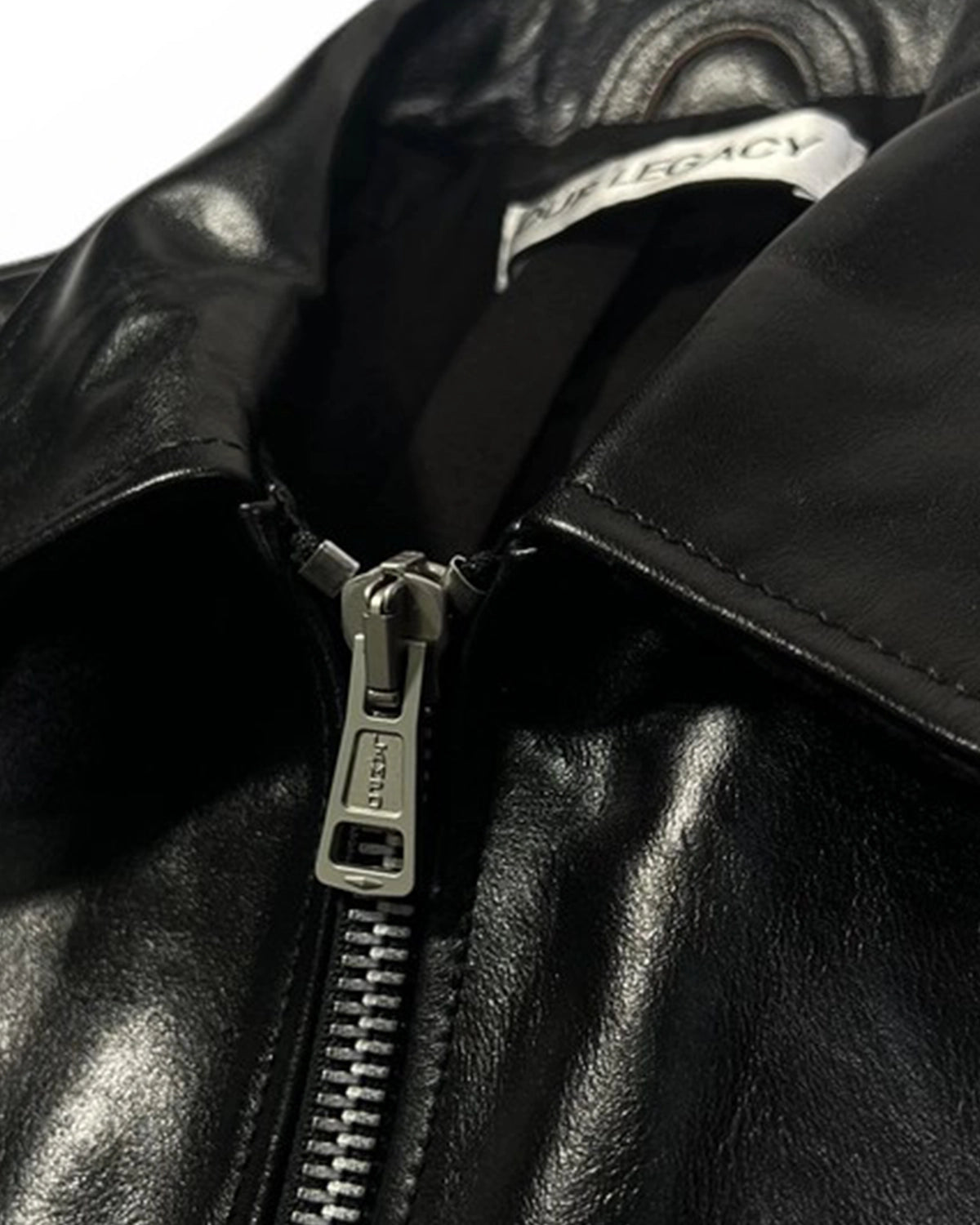 OUR LEGACY / MINI JACKET Top Dyed Black Leather (M4239MTD)