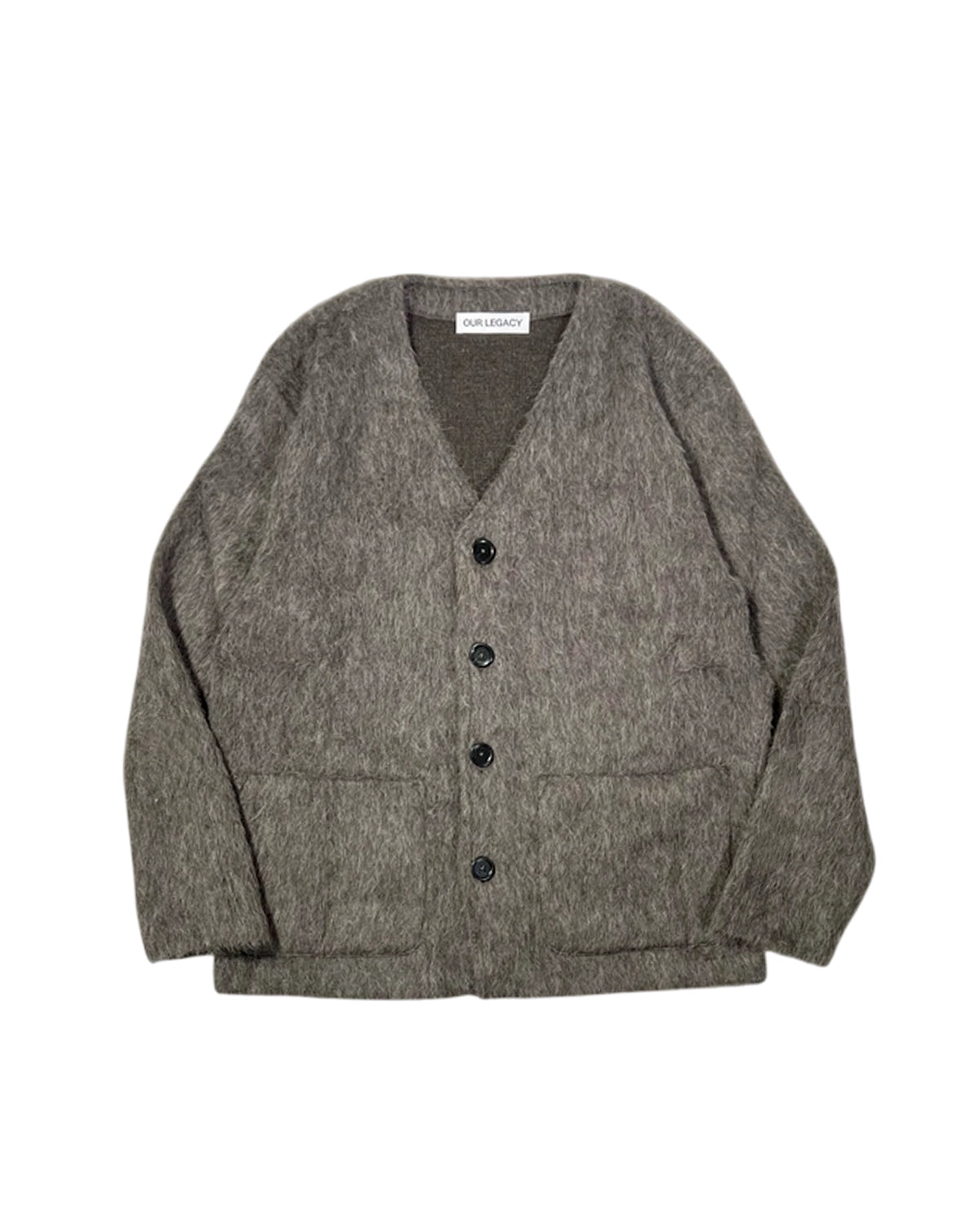 OUR LEGACY (アワーレガシー) / CARDIGAN Mole Grey Hairy Wool | 公式 OUR LEGACY (アワーレガシー) / CARDIGAN Mole Grey Hairy Wool | 公式