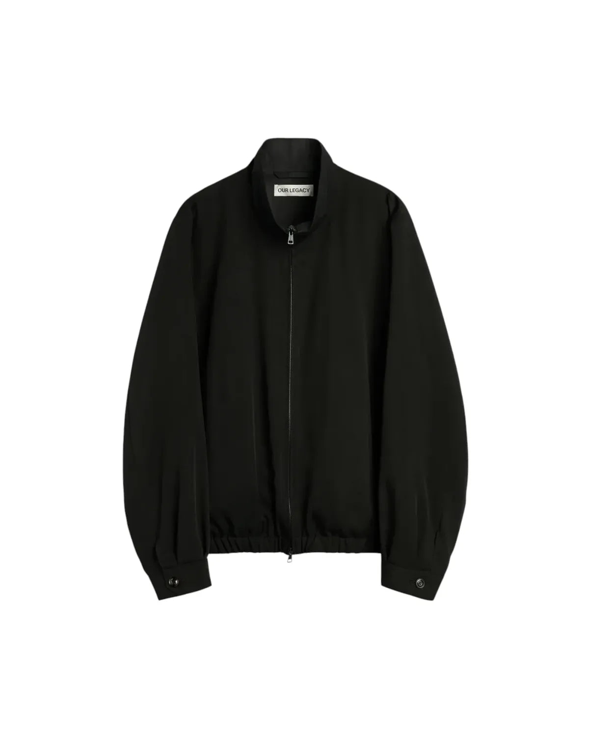 OUR LEGACY の CASINO JACKET Crow Black Night Drape Twill (M4261CJB)