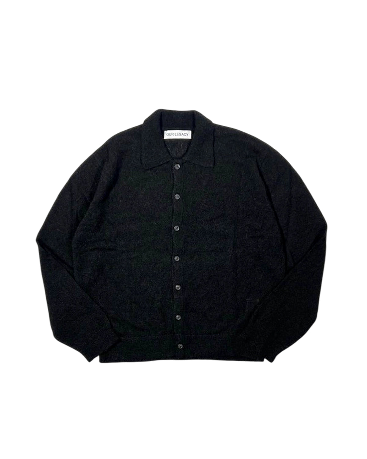 OUR LEGACY (アワーレガシー) / EVENING POLO Black Fuzzy Alpaca OUR LEGACY (アワーレガシー) / EVENING POLO Black Fuzzy Alpaca
