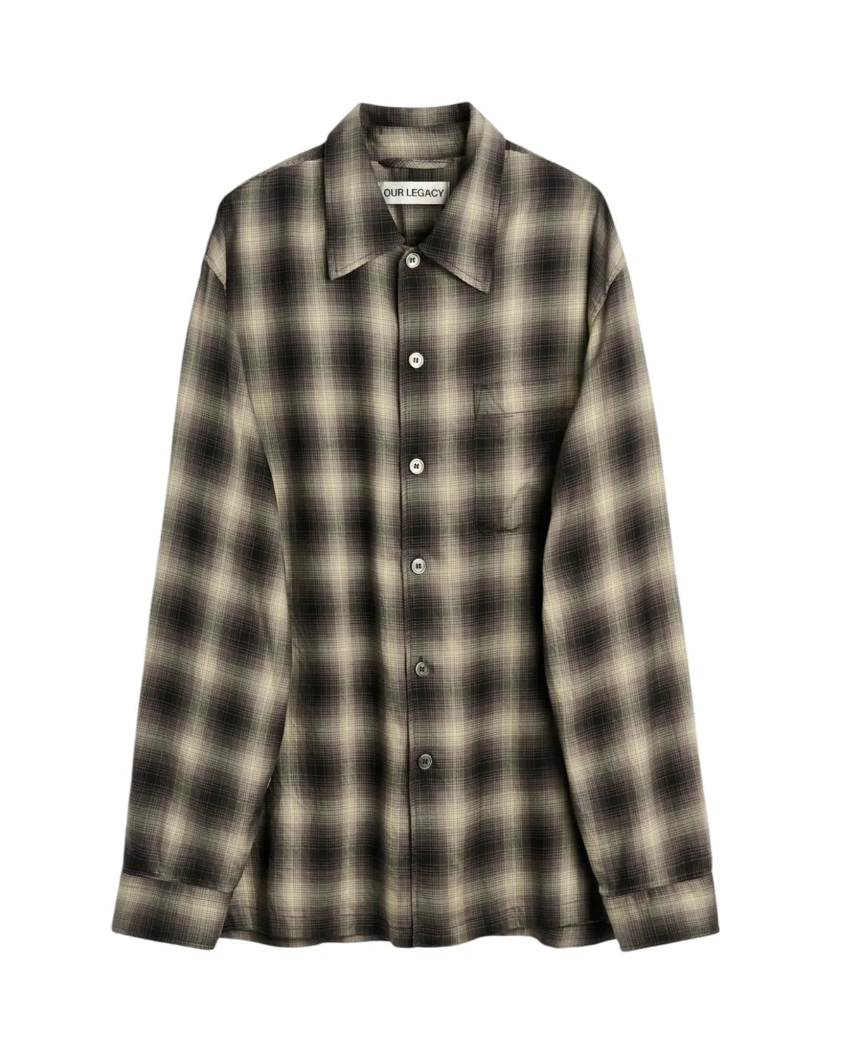 OUR LEGACY の EVERY SHIRT Taos Check Saloon Tencel (M4262ETC)