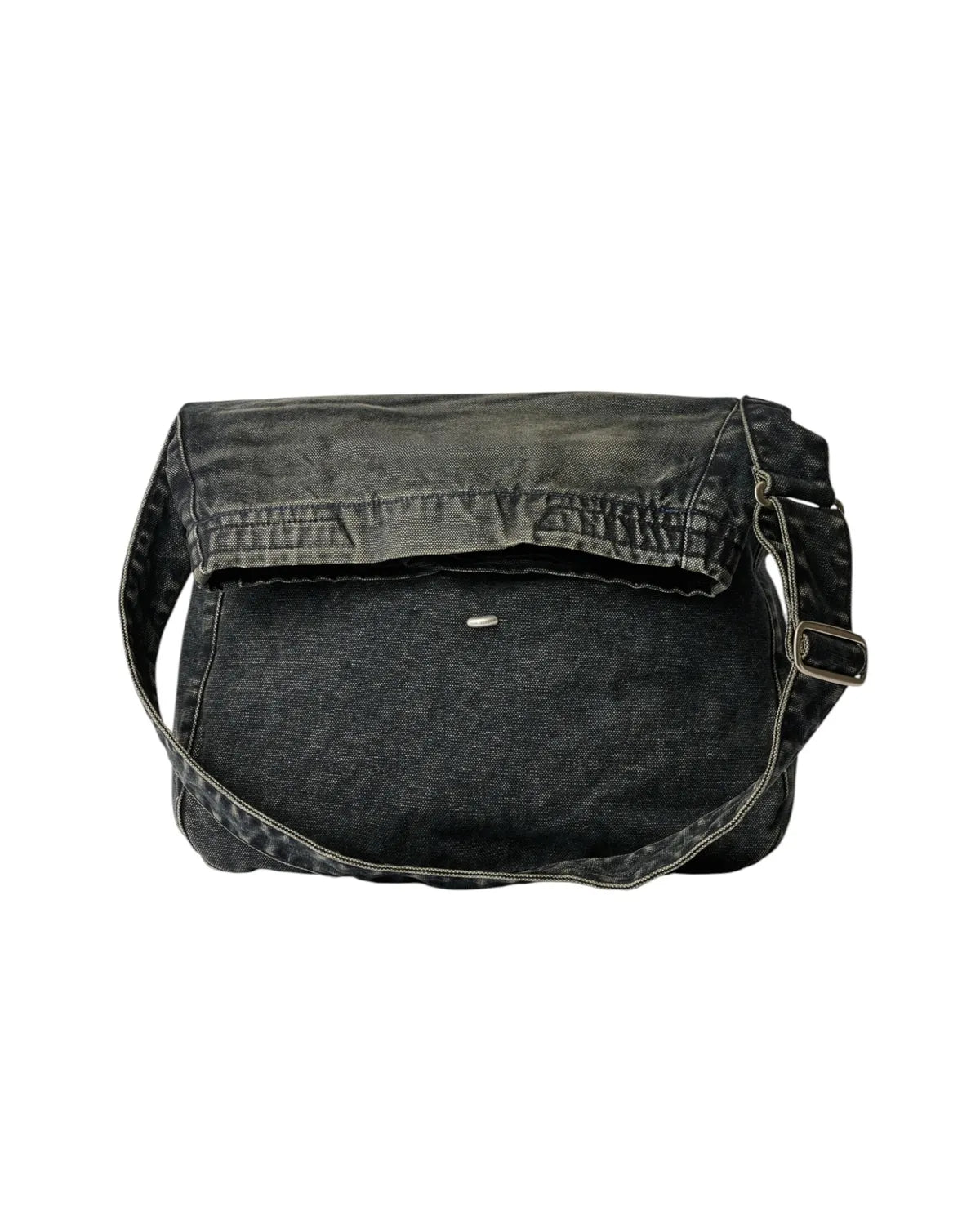 OUR LEGACY の SLING BAG Deep Blue Indigo Canvas (A4268SIC)