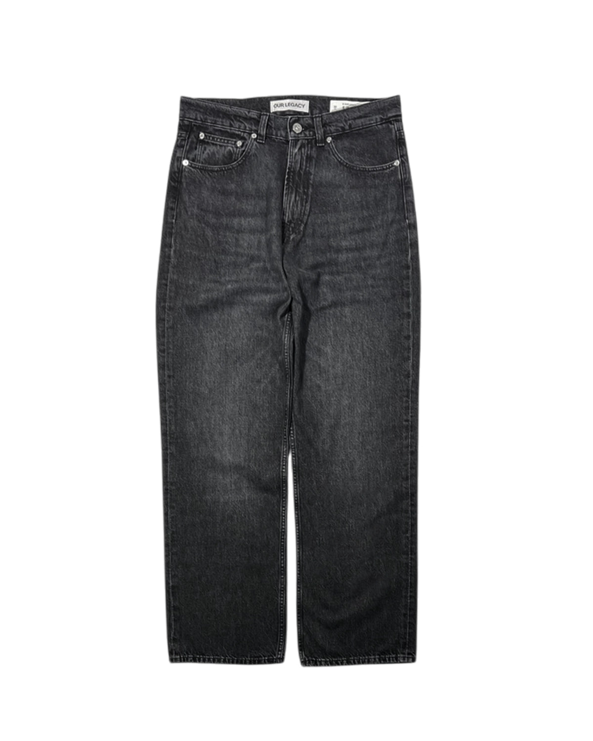 OUR LEGACY アワーレガシー THIRD CUT SUPERGREY-WASH M4195TS ワイドデニムパンツ ブラック 34 OUR LEGACY (アワーレガシー) / THIRD CUT Supergrey Wash | 公式通販