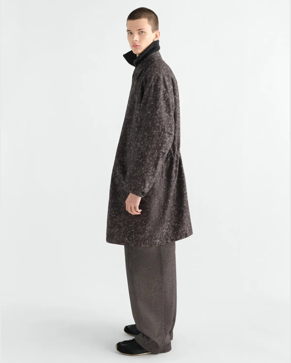 LEMAIRE / PRINTED MILITAR PARKA (OW1292 LF1684)