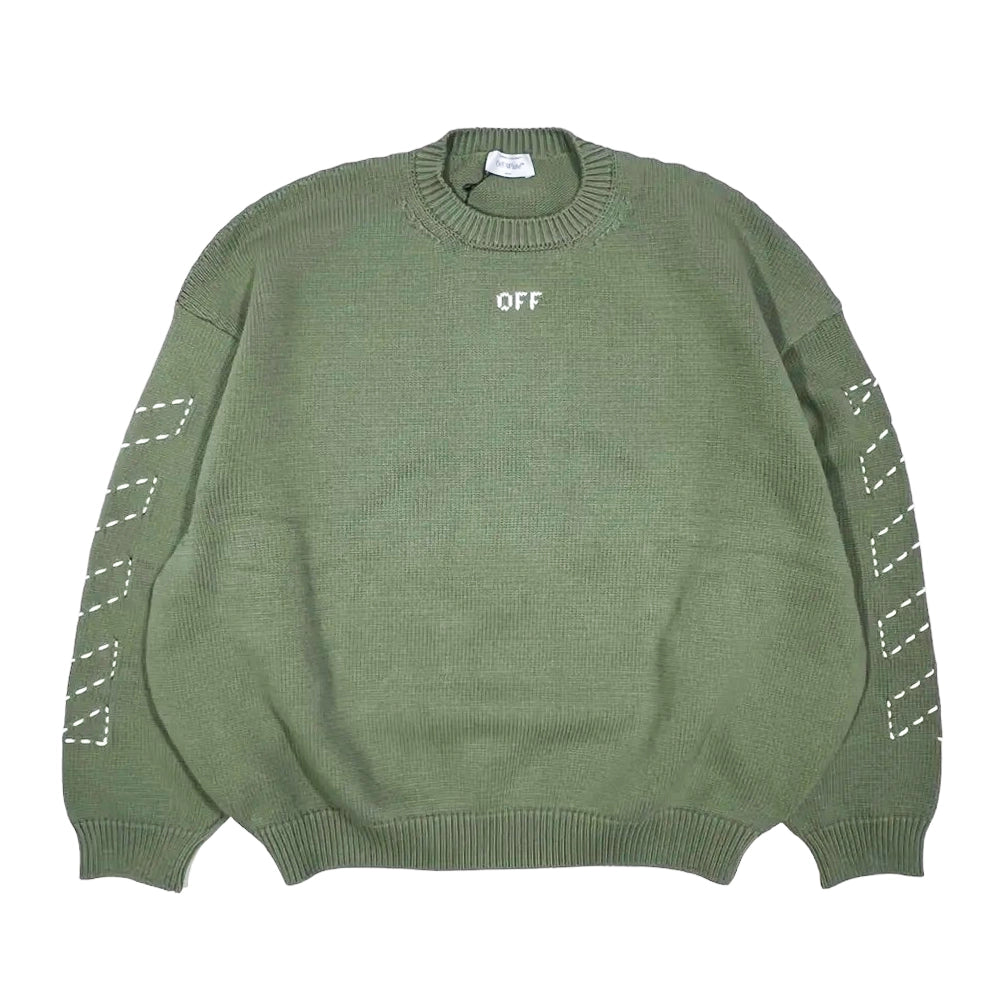 Off-White™ (オフホワイト) / STITCH ARR DIAGS KNIT CREWNEK | 公式通販・JACK in the NET