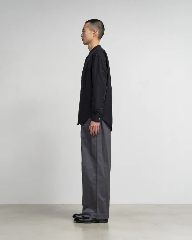 Graphpaper / Oxford L/S Band Collar Box Shirt (GM261-50024B)