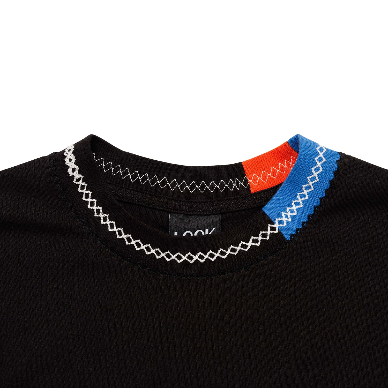 LQQK STUDIO / BORDER STITCH TEE (LQS25BD09)