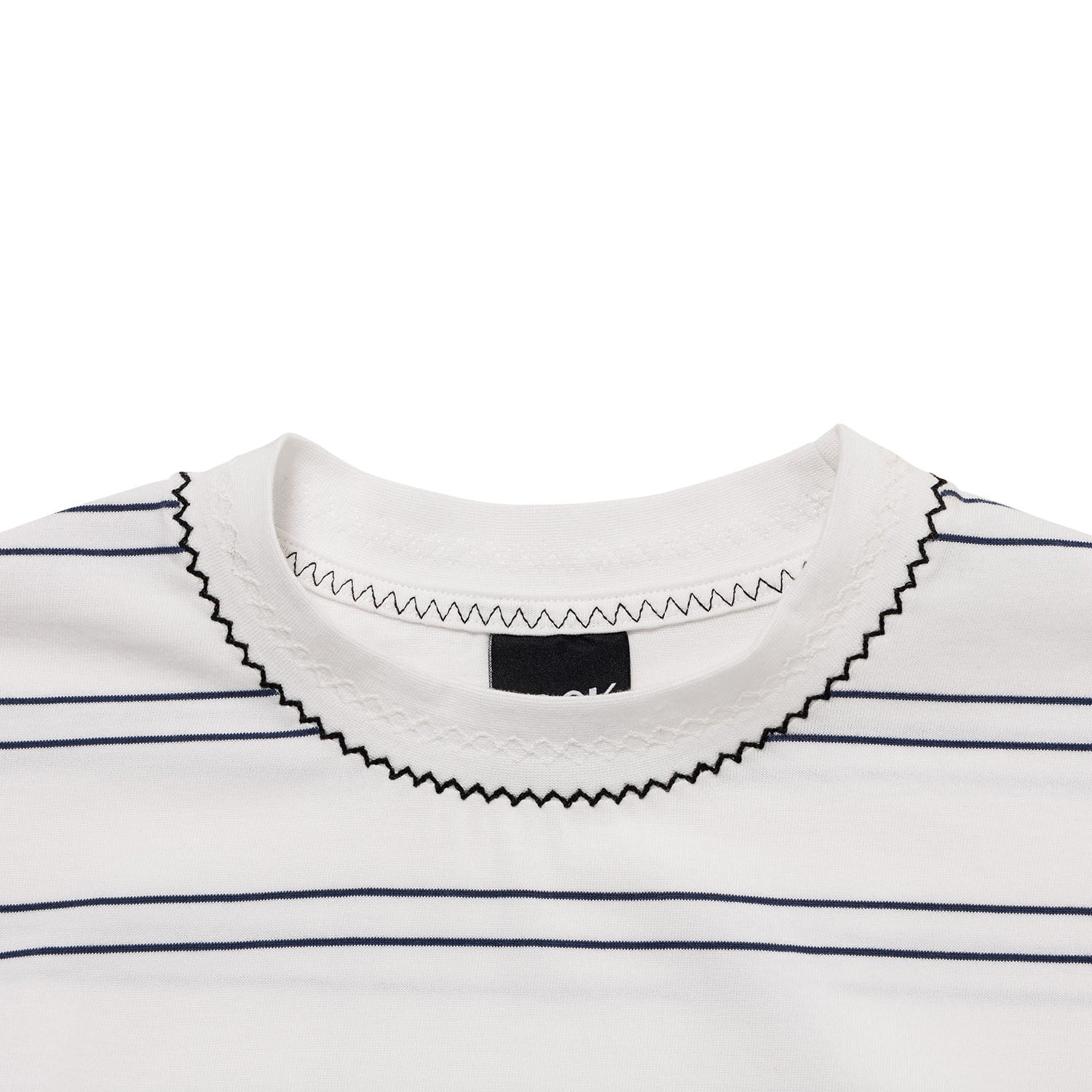 LQQK STUDIO / BORDER STITCH TEE (LQS25BD09)