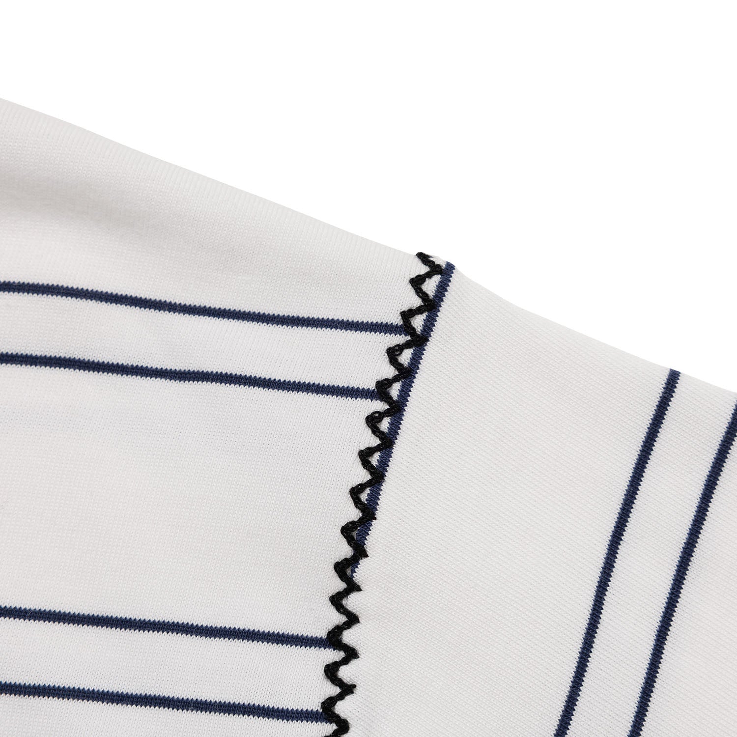LQQK STUDIO / BORDER STITCH TEE (LQS25BD09)