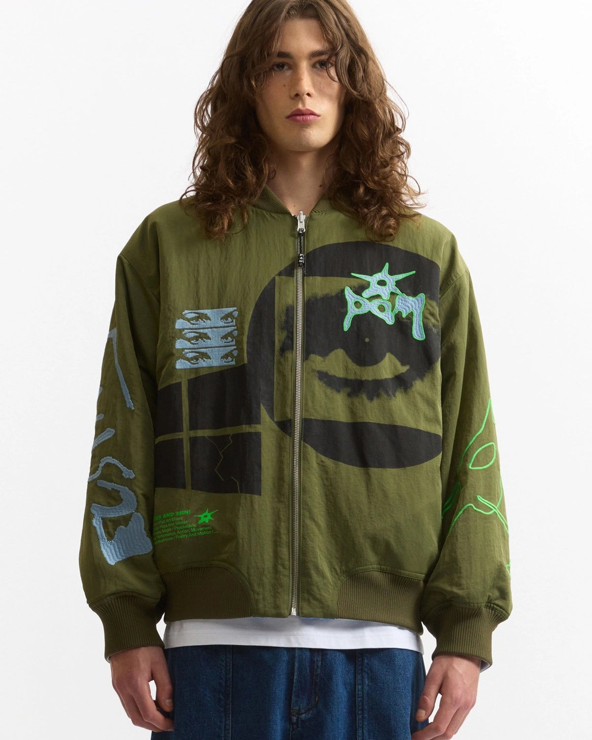 P.A.M.(Perks And Mini) の THE EYES OF THE SOUL BOMBER JACKET (39209)