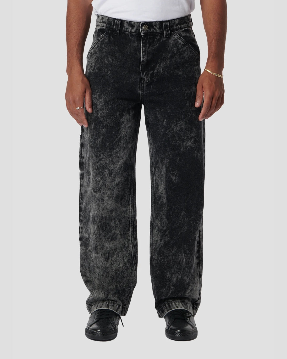RASSVET / ACID WASH CARPENTER WORK DENIM (PACC16P003)