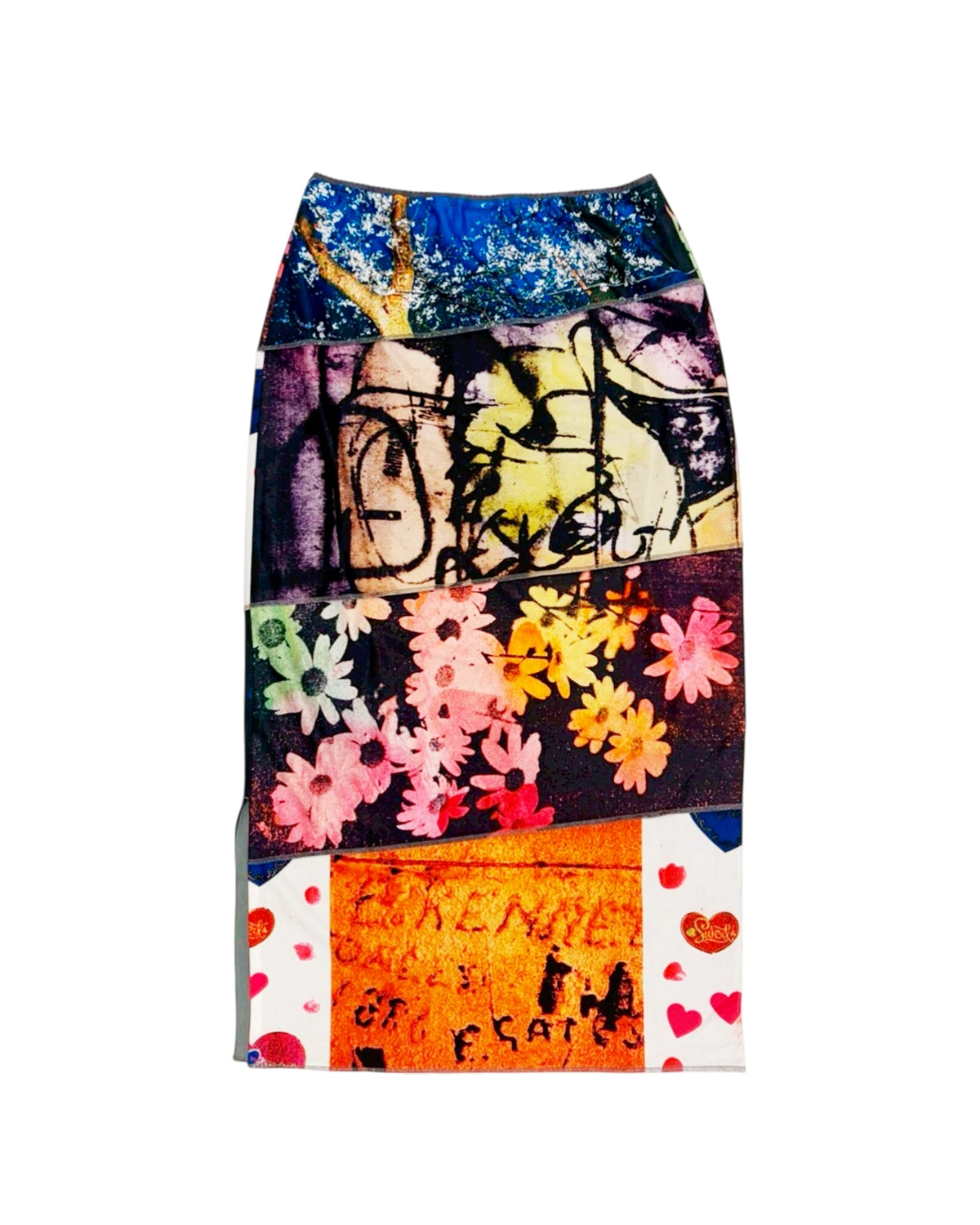 P.A.M.(Perks And Mini) / PHOTO SPIRAL SKIRT - JOSHUA GORDON (5195)