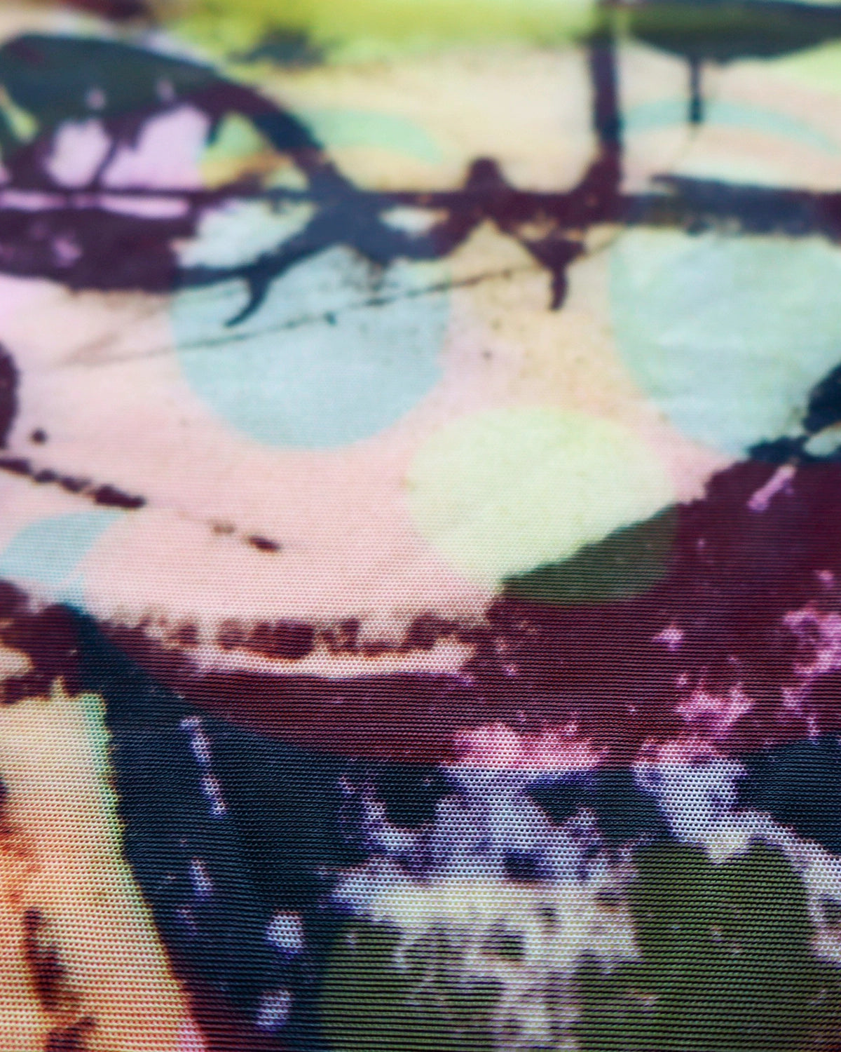 P.A.M.(Perks And Mini) / PHOTO MESH TOP - JOSHUA GORDON (3876-MLT)